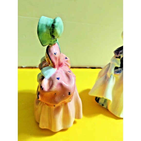 Vintage Royal Doulton Figurines "Dinky Doo HN1678" & "Bo Peep HN1811" 1930's - Picture 4 of 16